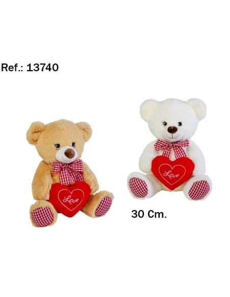 OSO LOVE VICHY 30CM. 2 COLORES