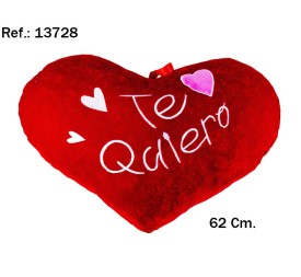 Peluche en forma de Corazón Te Quiero - Mayorista Regalos San Valentín