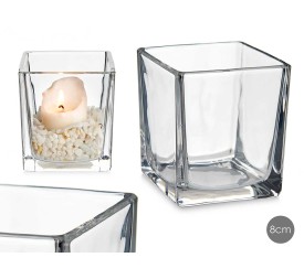 PORTAVELAS CRISTAL 8X8
