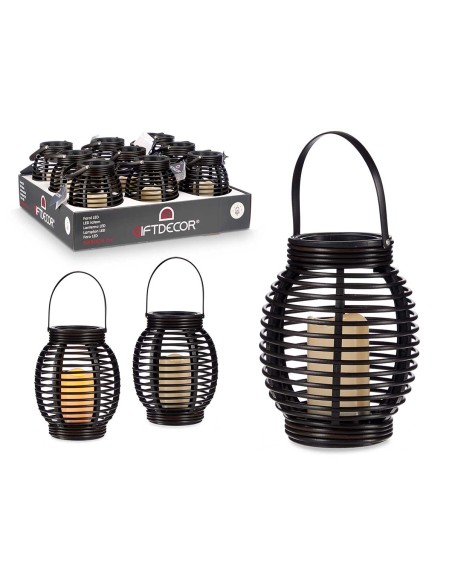 FAROL VELA LED CON ASA 16,5X21 CM