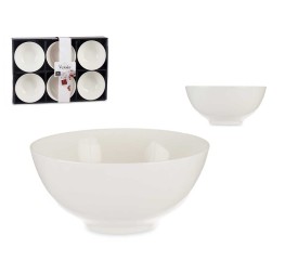 SET 6 CUENCOS PORCELANA BLANCA APERITIVO 10CM
