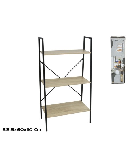 ESTANTERIA YUKA 3 ALTURAS 110X60X32,5 CM  XXX