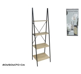 ESTANTERIA YUKA 4 ALTURAS 170X50X40 CM  XXX