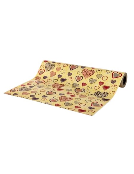 P. REGALO 62CM CORAZONES FUCSIA/MORADO