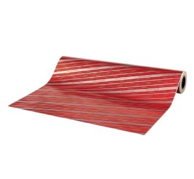 P. REGALO 62CM DESEO TE GUSTE PLATA/ROJO