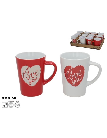 JARRA MUG AMORE 325CL