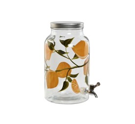 DISPENSADOR BEBIDAS CRISTAL 18X24X30,5 5L LIMONES