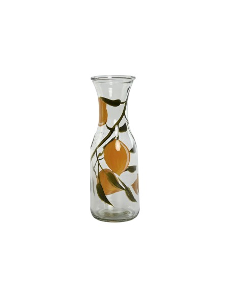 BOTELLA CRISTAL 9,7X9,7X27 1L LIMONES AMARILLO BOTELLA CRISTAL 9,7X9,7X27 1L LIMONES AMARILLO