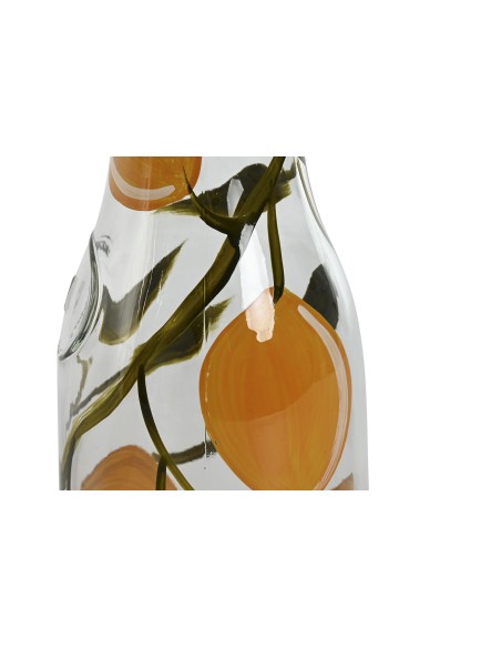 BOTELLA CRISTAL 9,7X9,7X27 1L LIMONES AMARILLO BOTELLA CRISTAL 9,7X9,7X27 1L LIMONES AMARILLO