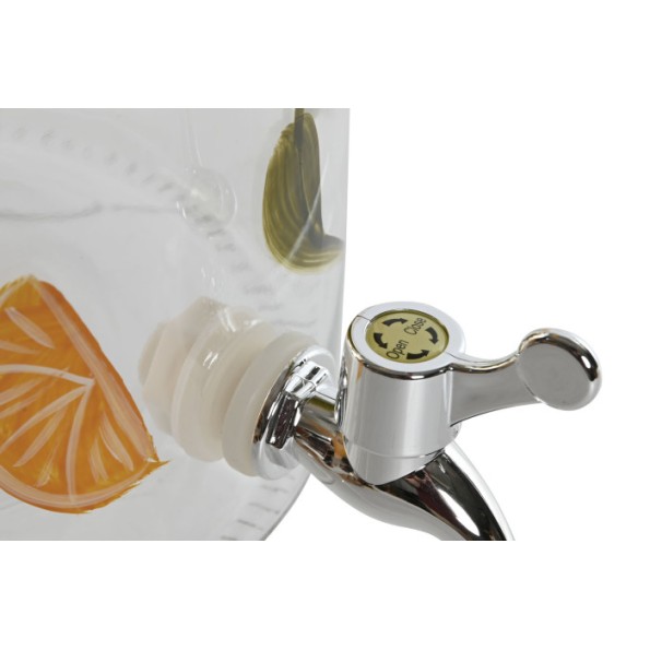 DISPENSADOR BEBIDAS CRISTAL 18X24X30,5 5L LIMONES