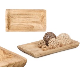 CENTRO MADERA QUEMADA RECTANGULAR