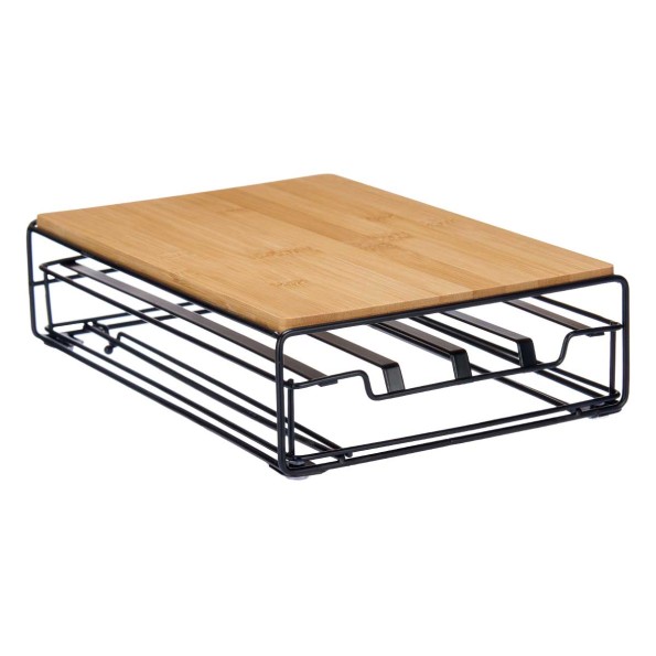 PORTACAPSULAS METAL BAMBU 32 CAPSULAS