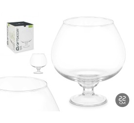 JARRON CRISTAL COPA BALON 22CM