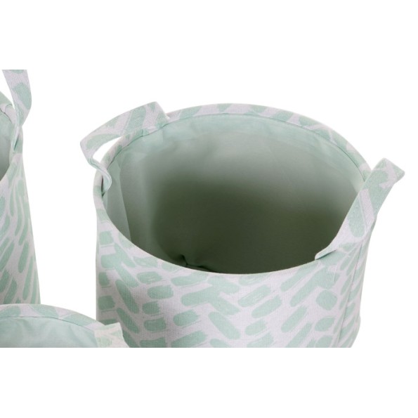 CESTA SET 3 POLIESTER 30X30X23 4 SURT.