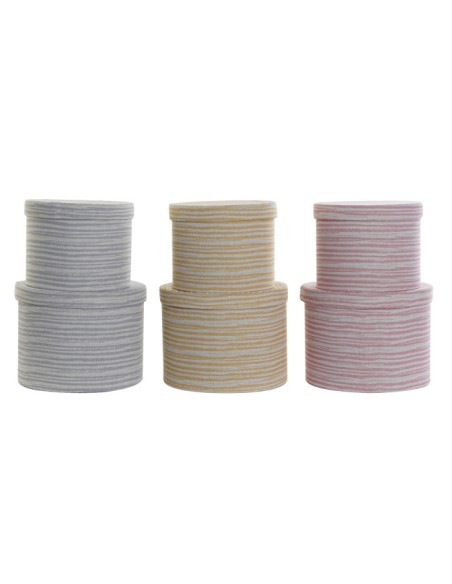 CAJA SET 2 POLIESTER CARTON 29X29X22 3 SURT.