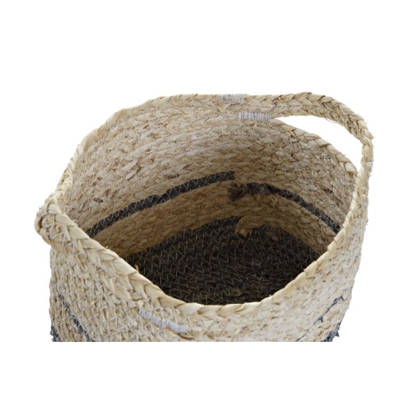 CESTA SET 3 FIBRA MAIZ 30X20X20 GRIS