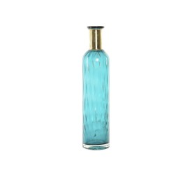 JARRON CRISTAL METAL 10X10X43,5 VERDE