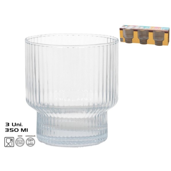 VASO BRIGHT X3 350 ML