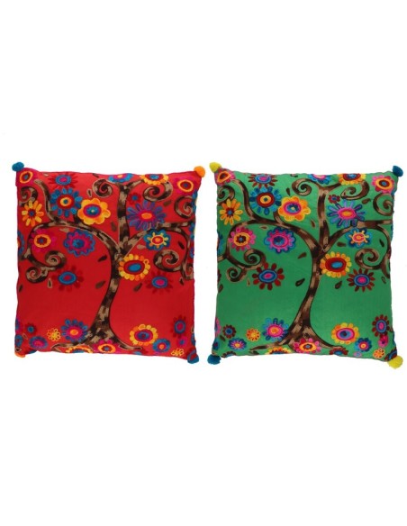 FUNDA COJIN ARBOL DE LA VIDA 40X40CM