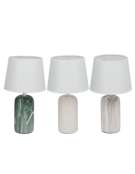 LAMPARA MESA CERAMICA 31CM 3SURT