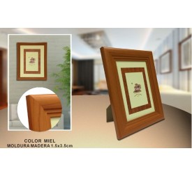 PORTAFOTO MADERA DM-804 9X13CM(24/72)