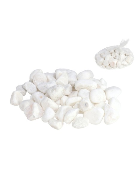 PIEDRAS DEC. BLANCAS 600G 2,5-3,5CM PIEDRAS DEC. BLANCAS 600G 2,5-3,5CM