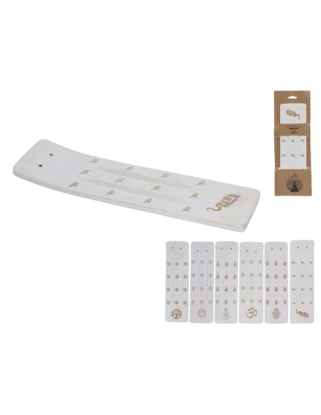 PORTA INCIENSO EESHA 25,4X7,3CM 6 DISEÑOS