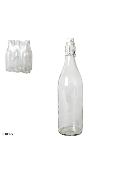 BOTELLA CRISTAL TRANS. 1LT 03980