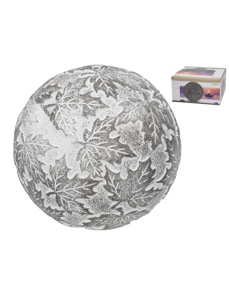 BOLA DECO KALU 10,2X10,2X10,2 CM RESINA