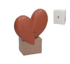 FIGURA DECO CUORE 18,5X9,5X23 CM RESINA