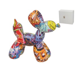 FIGURA PERRO DECO ANJALI 25,5X9X23 CM RESINA