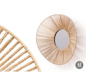 ESPEJO 62CM VUELO OVAL CUERDA