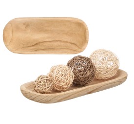 CENTRO MADERA QUEMADA OVALADA MED