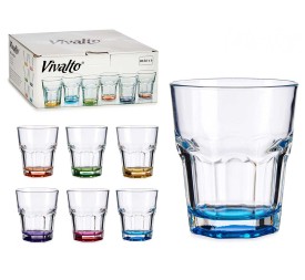 VASO BASE COLOREADA 285ML SURT 6 COLORES