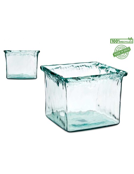 JARRON VIDRIO INCA 22CM