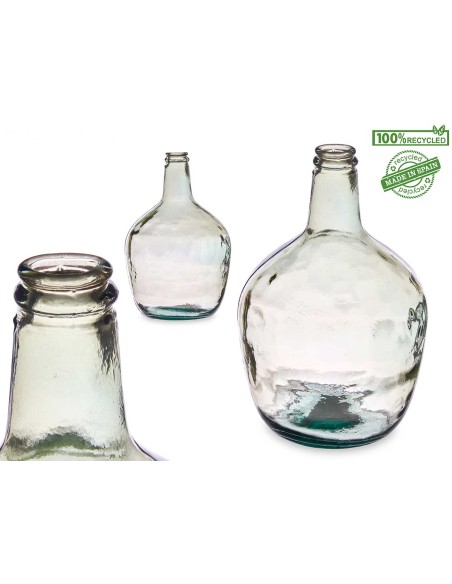 BOTELLA DECORATIVA VIDRIO LISA 4L CHAMPAN