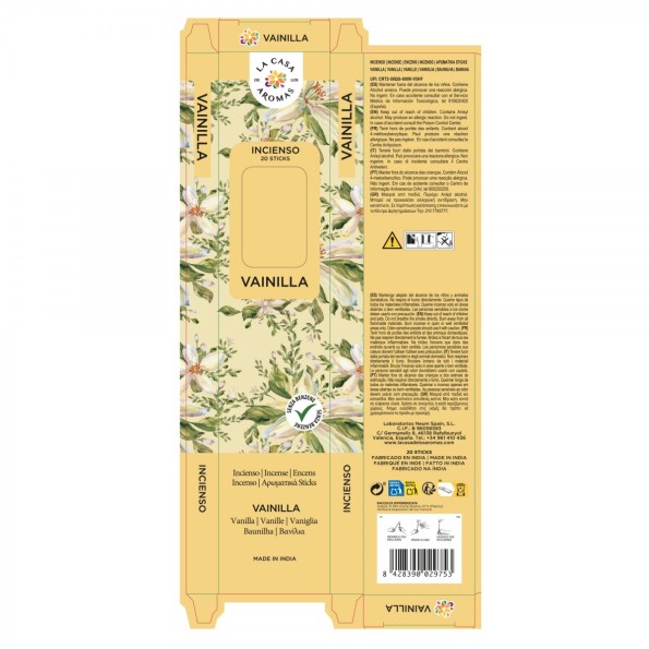 PACK 6 MEJORES INC. VAINILLA