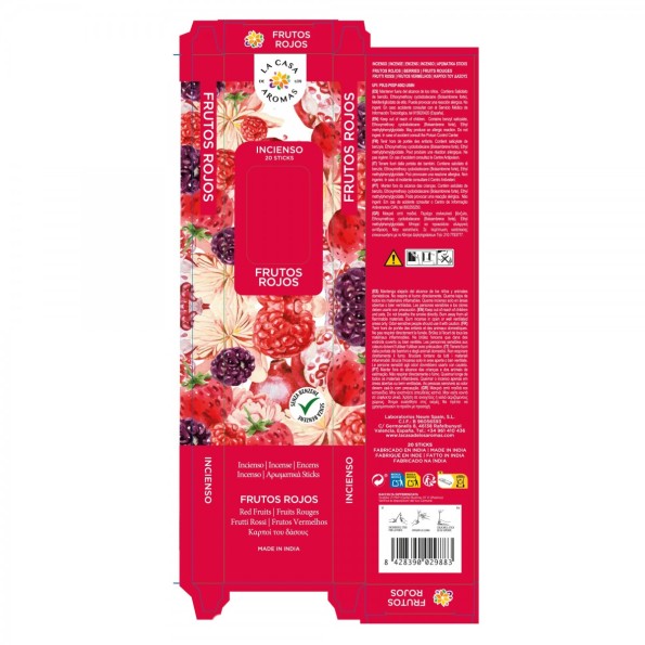 PACK 6 MEJORES INC. FRUTOS ROJOS