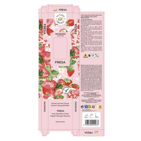 PACK 6 MEJORES INC. FRESA