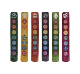 SOPORTE INCIENSO MADERA 25.4X4X1 6 SURT.