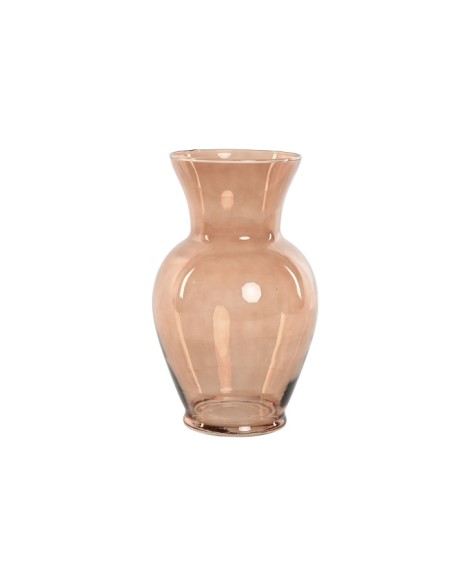 JARRON CRISTAL 16X16X27 AMBAR