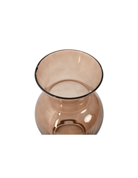 JARRON CRISTAL 16X16X27 AMBAR