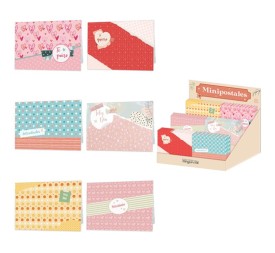 Mini Postal Romántica - Tarjeta Felicitación por Mayor - San Valentín