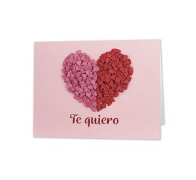 MINI CARD CORAZÓN Te Quiero (3034)