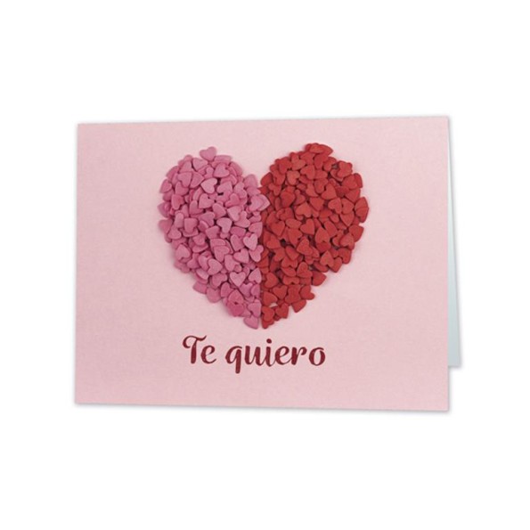 MINI CARD CORAZÓN Te Quiero (3034)