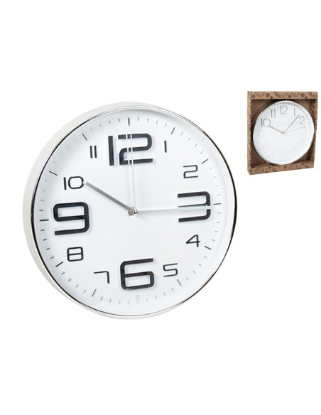 RELOJ PARED 30.5CM BLANCO 2 SURT