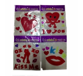 PEGATINAS CRISTAL AMOR