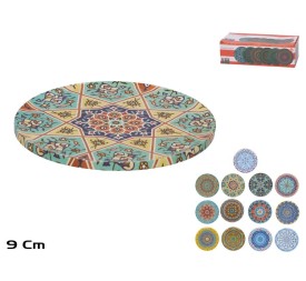 POSAVASOS 9 CM DECOR SURT