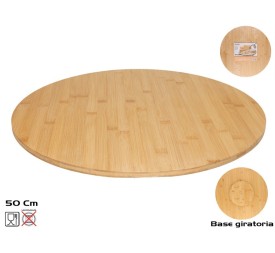 PLATO GIRATORIO BAMBU D50X2,5 CM