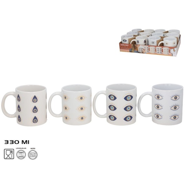 JARRA MUG OJO 330ML